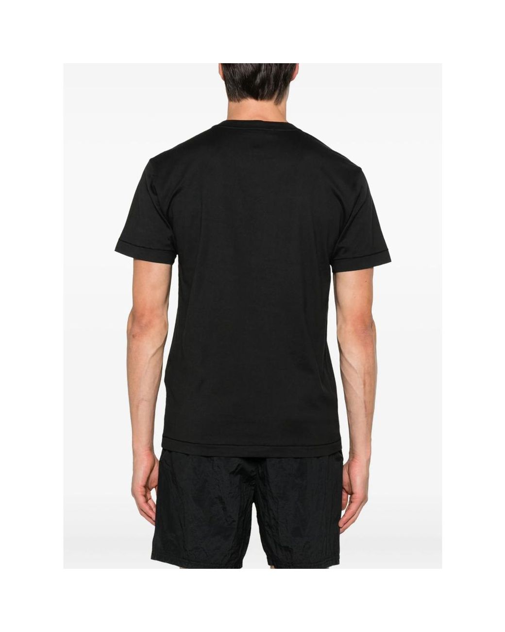 Stone Island Black T-Shirts & Vests for men