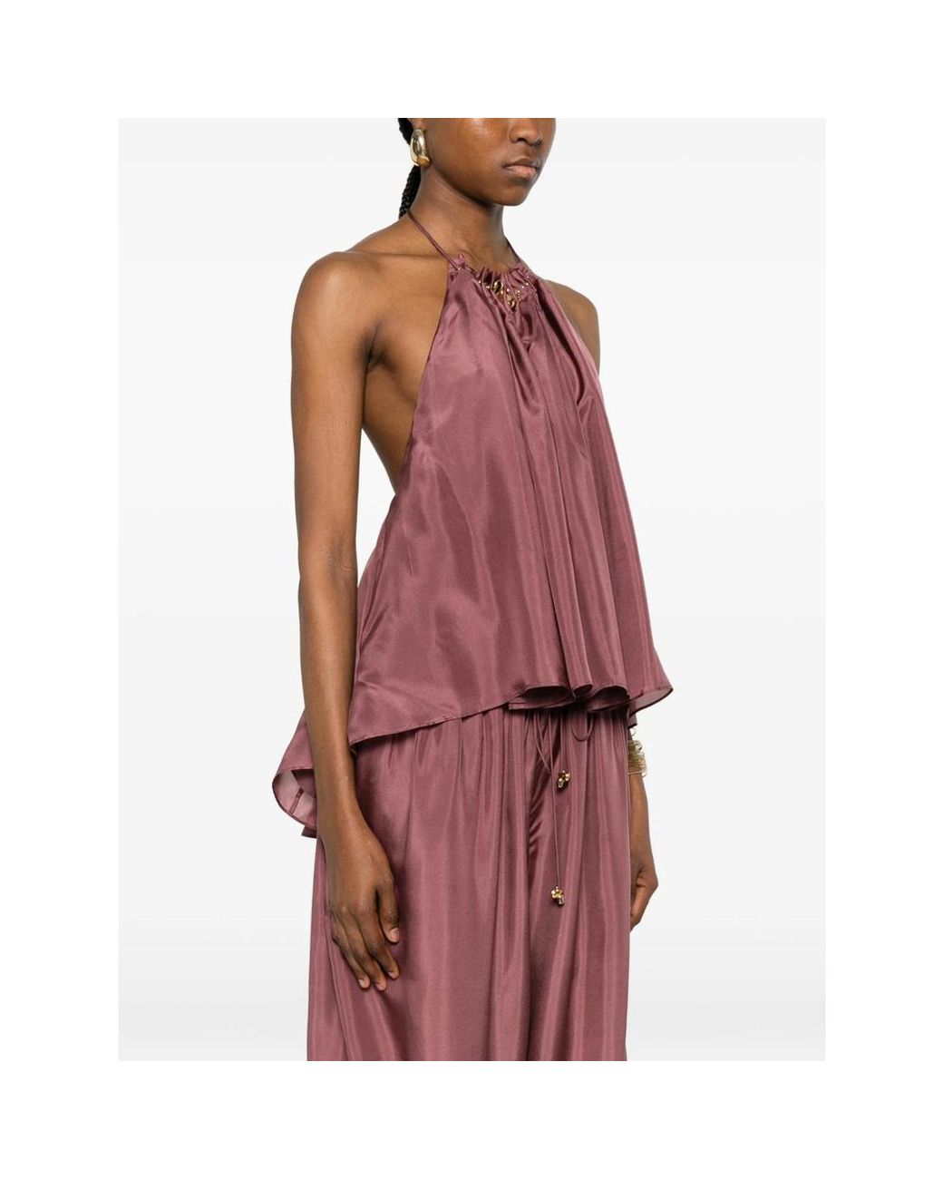 Zimmermann Aster Gathered Bead Cami