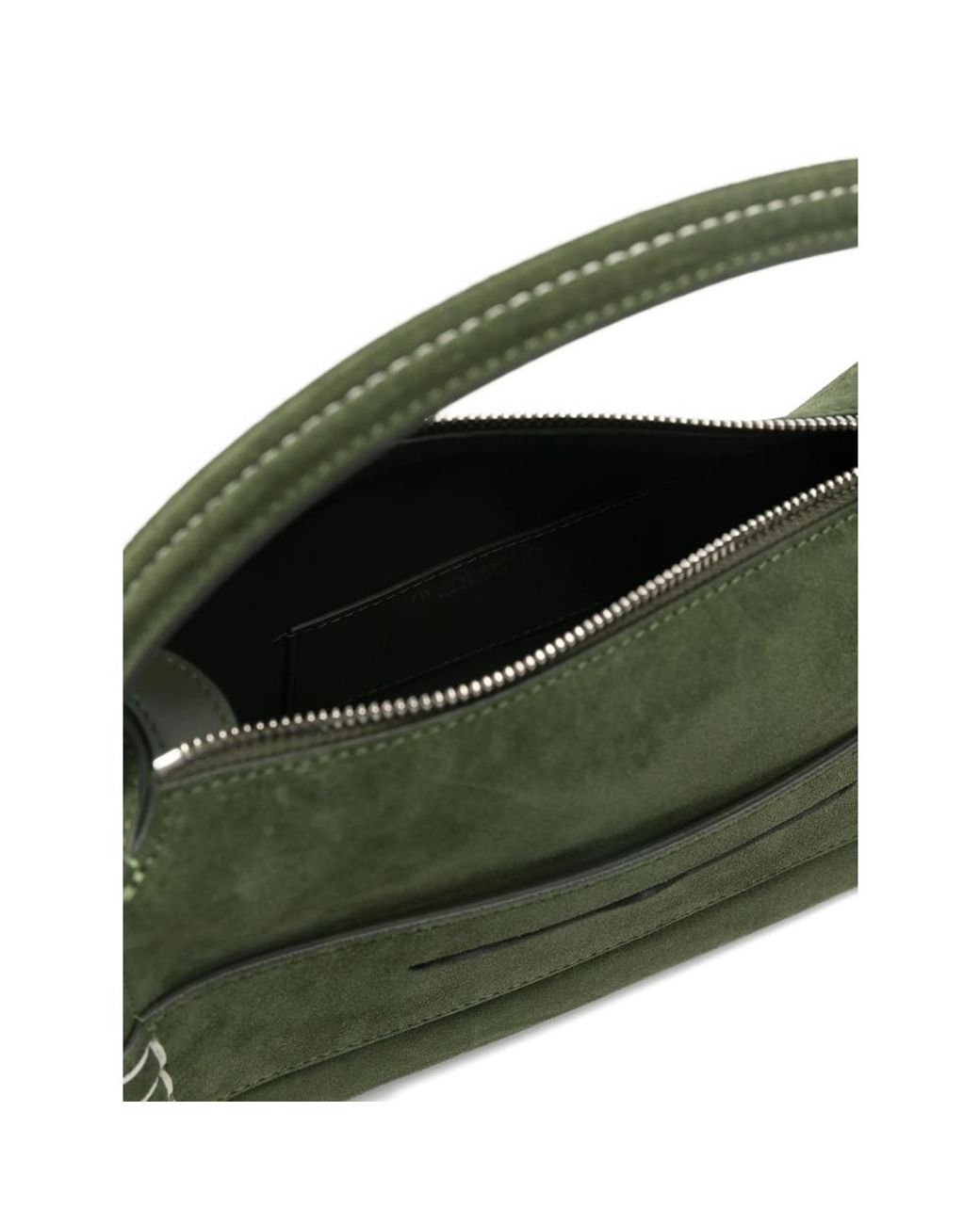 J.W. Anderson Green Loafer Top Handle Satchel