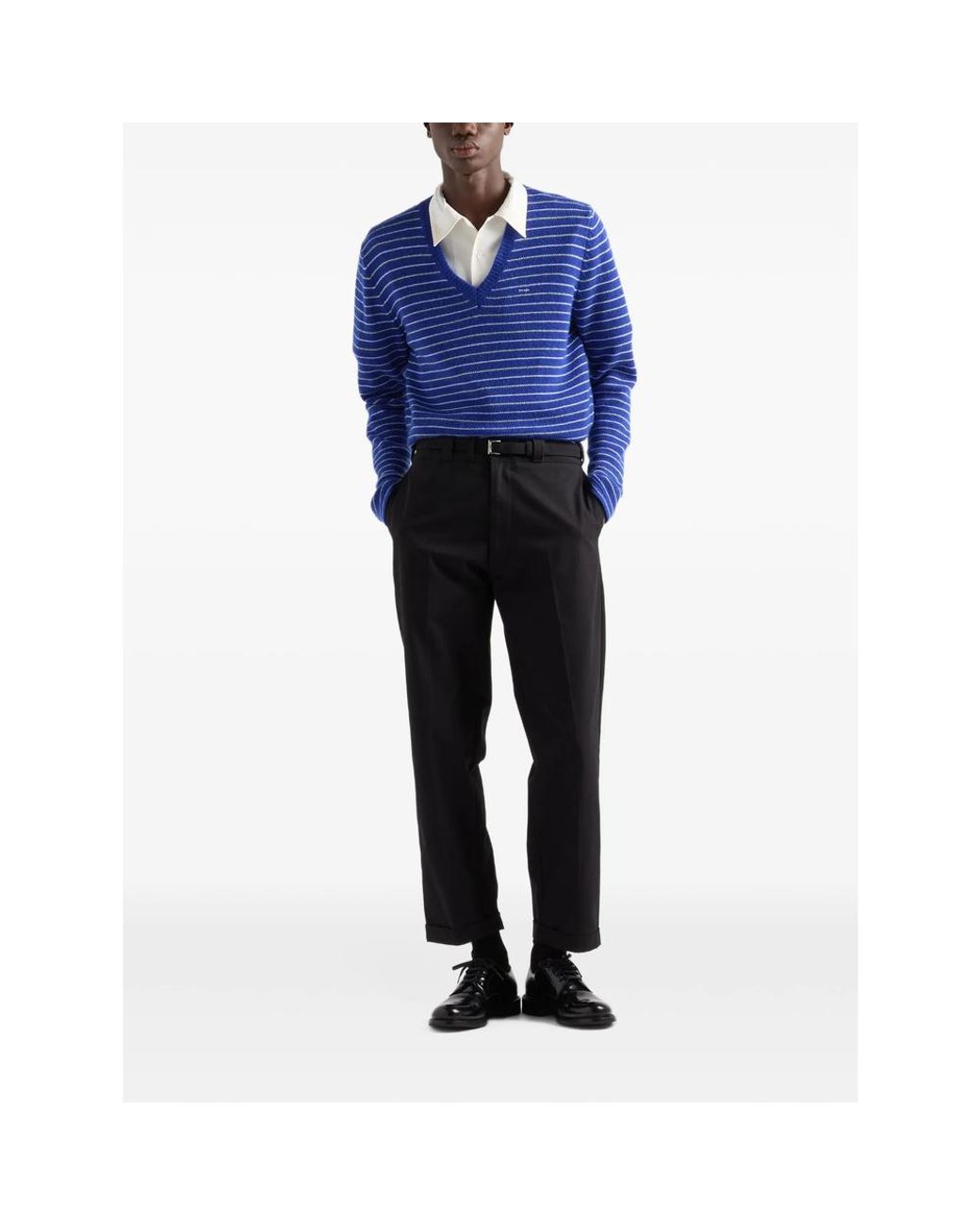 Prada White Short-Sleeved Shirt for men