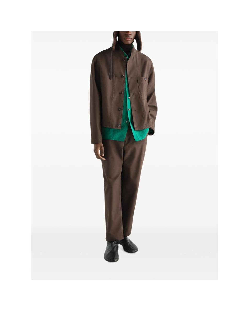 Lemaire Brown Jackets for men