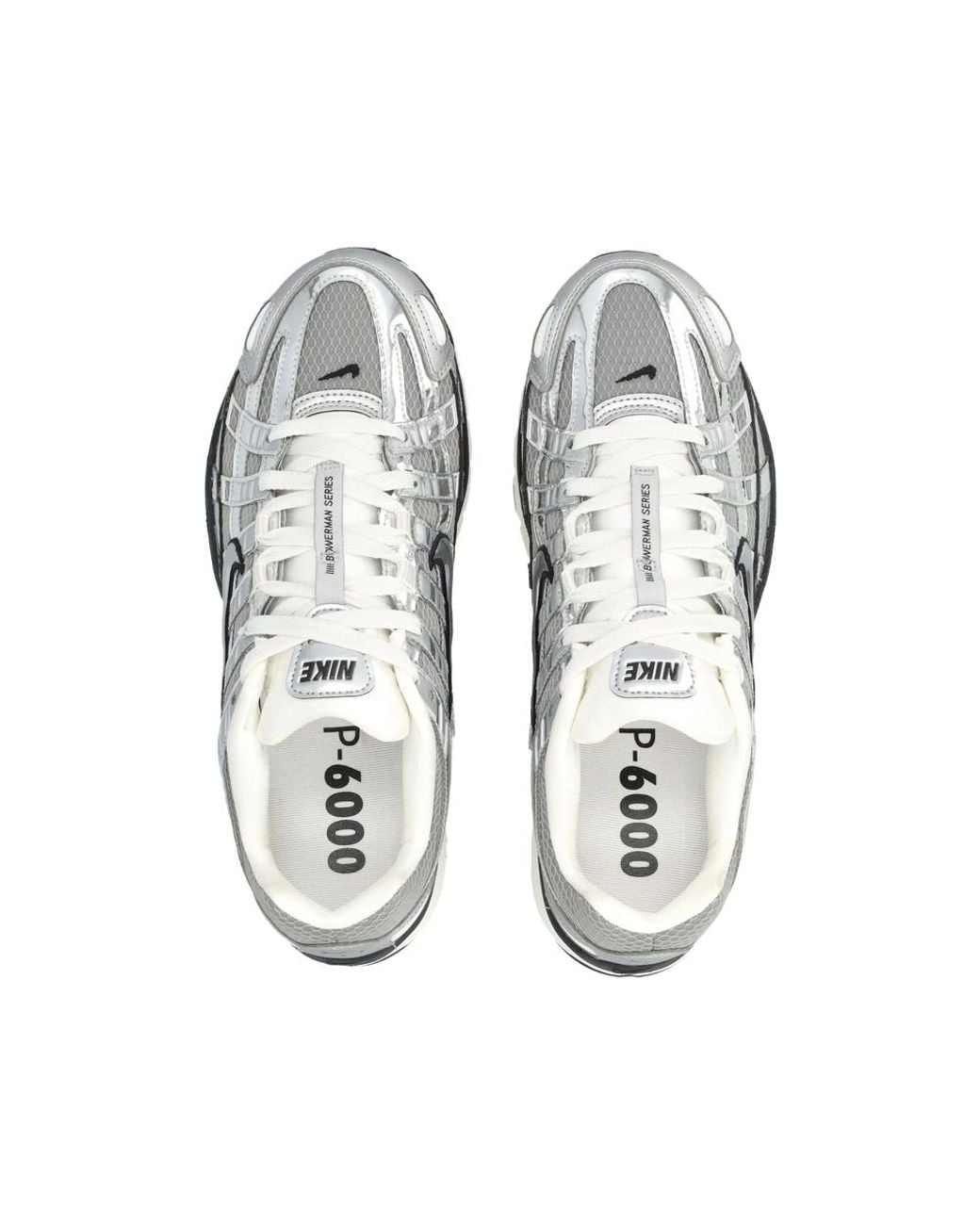 Nike White P-6000 Shoes for men