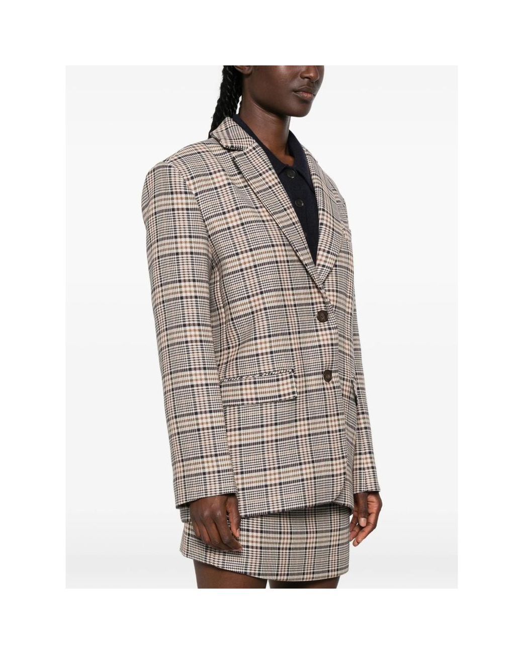Anine Bing Brown Quinn Blazer