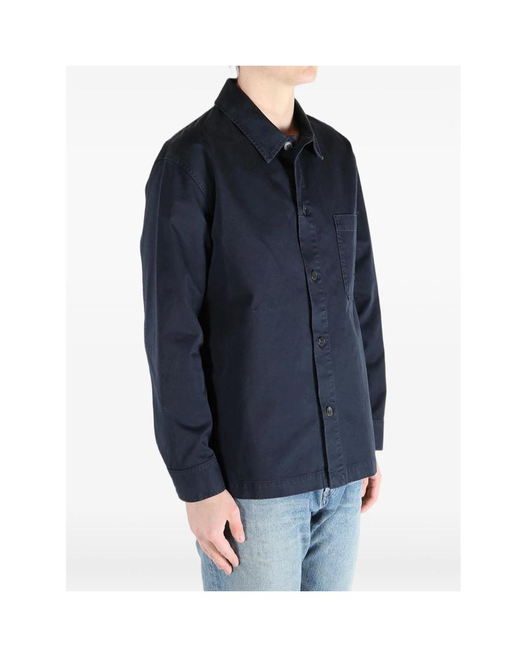 Saint Laurent Blue Jackets for men