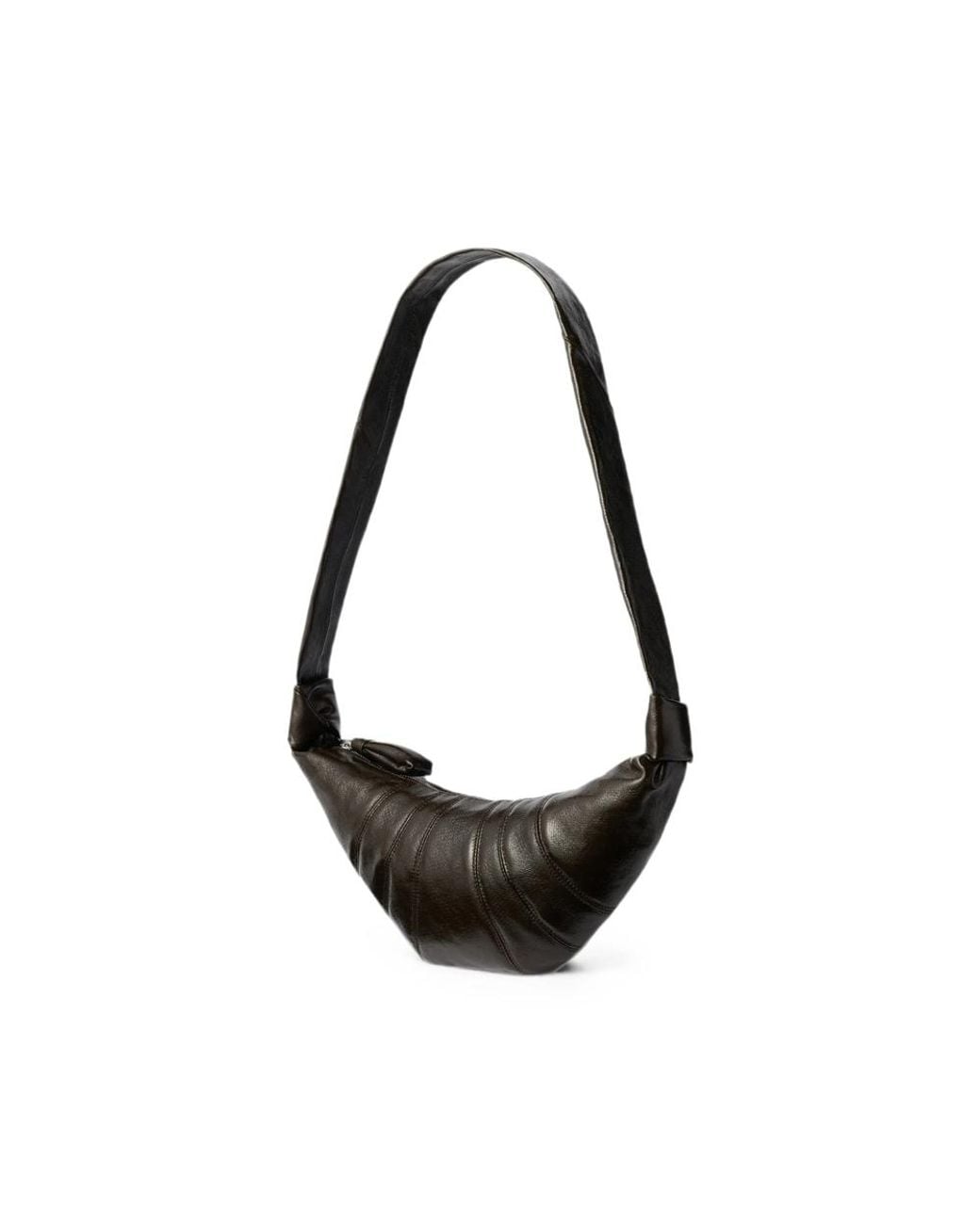 Lemaire Black Small Croissant Bag for men