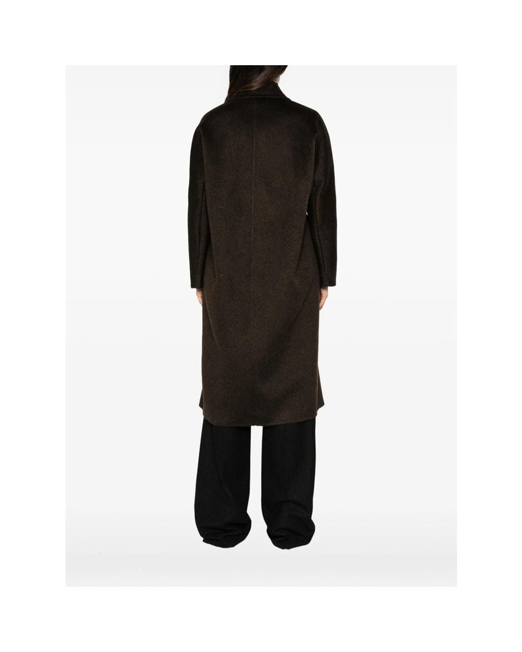 Max Mara Black Belted Coat