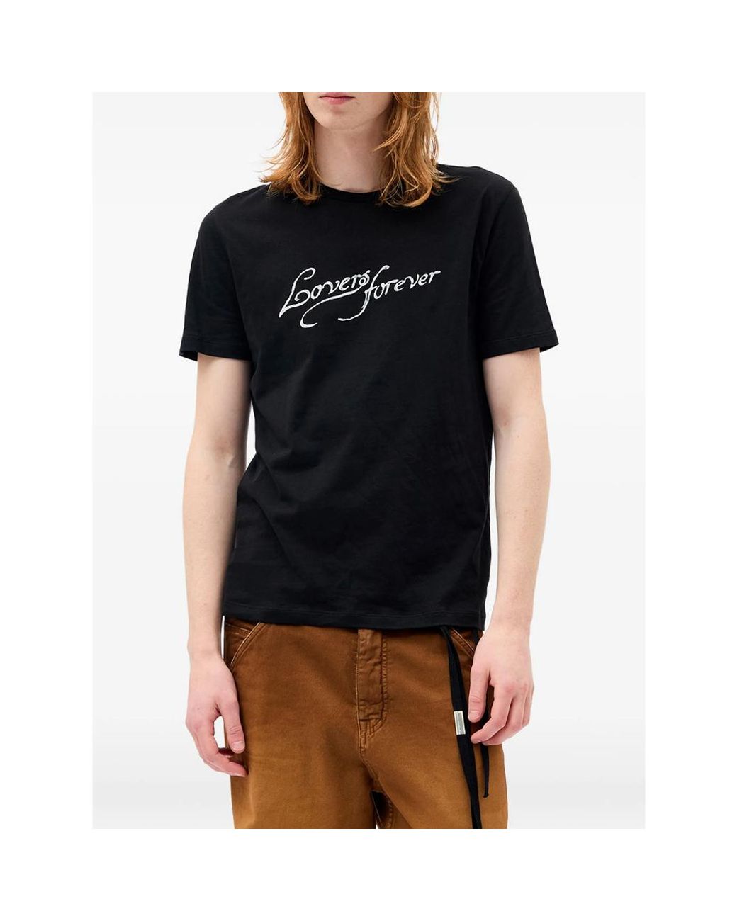 Ann Demeulemeester Black T-Shirts & Vests for men