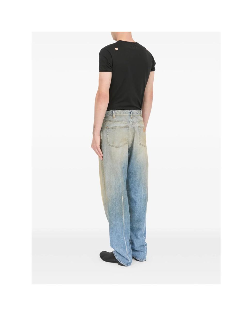 MM6 by Maison Margiela Blue Five-Pocket Jeans for men