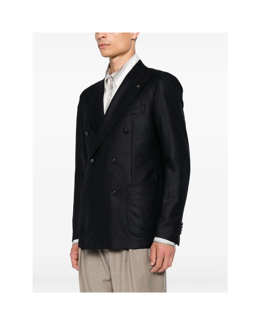 Tagliatore Black Jackets for men