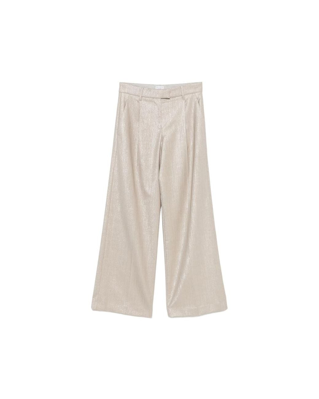 Brunello Cucinelli Natural Neutrals Trousers