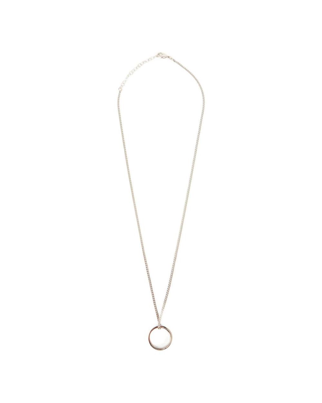 MM6 by Maison Margiela Metallic Numeric Necklace
