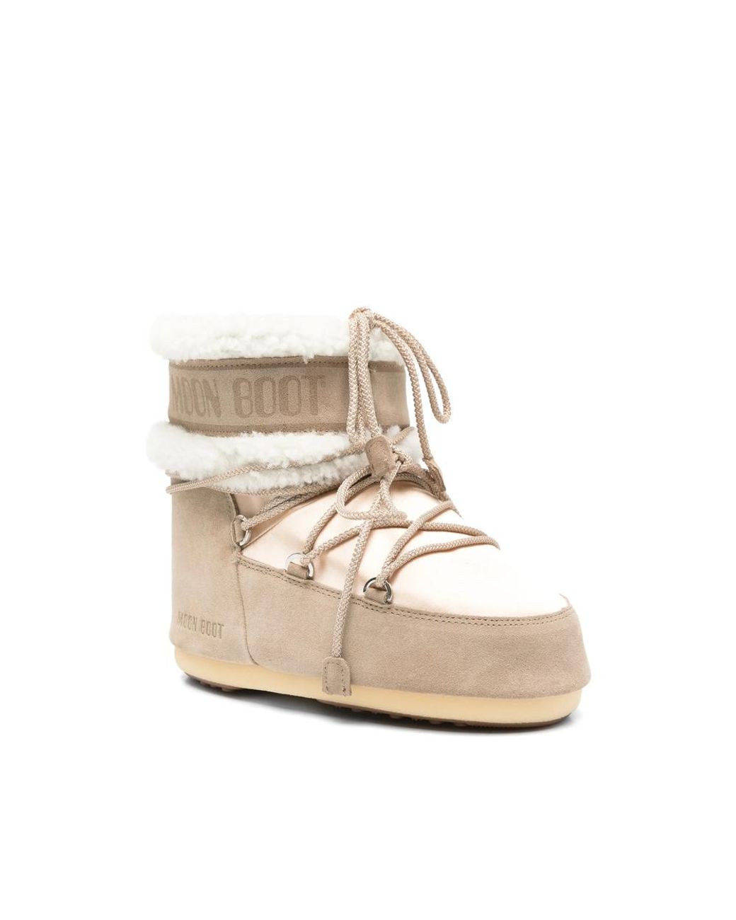 Moon Boot Natural Icon Low Pearly Plus Boots