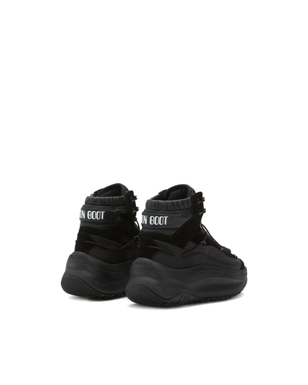 Moon Boot Black Boots for men