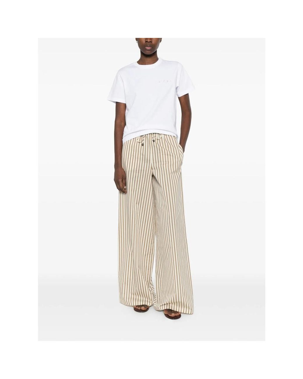 Maison Labiche White Lettering T-Shirt