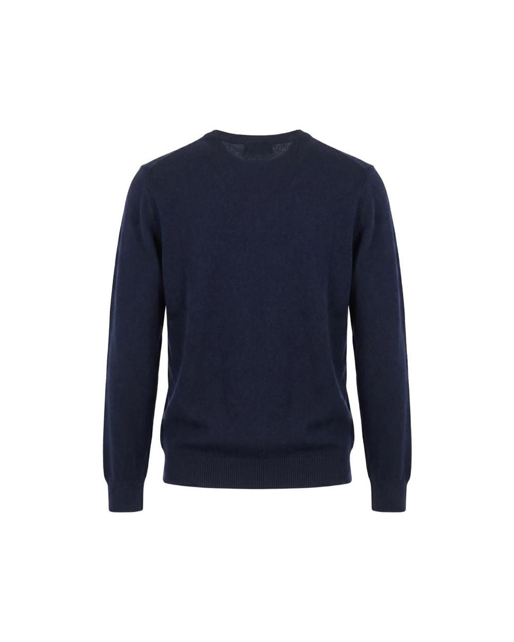 Drumohr Blue Crew-Neck Sweater for men