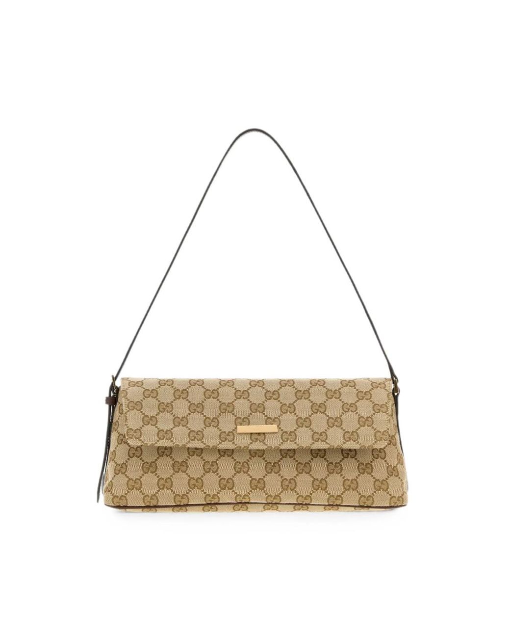 Gucci Metallic Neutrals Shoulder Bags