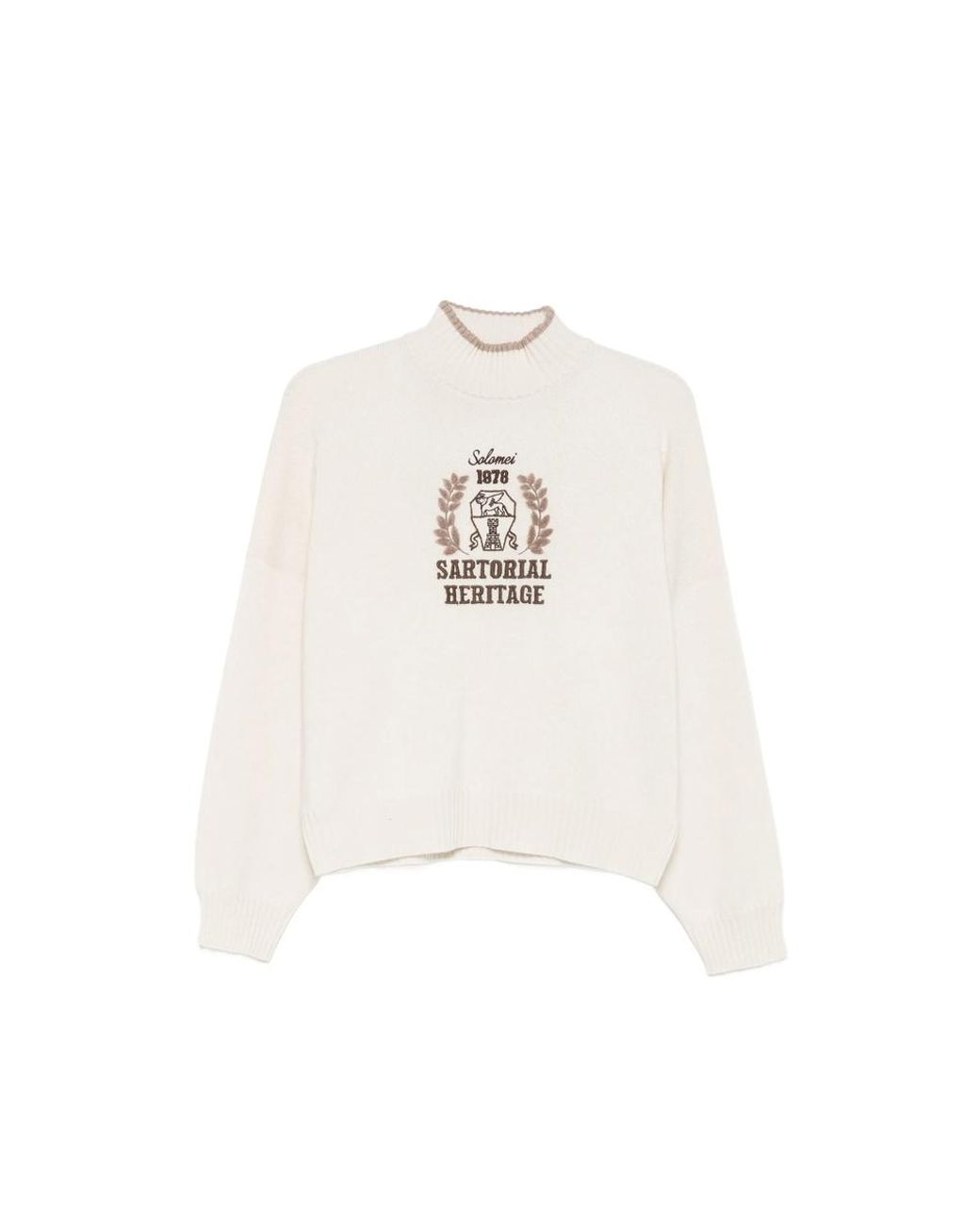 Brunello Cucinelli White Neutrals Knitwear