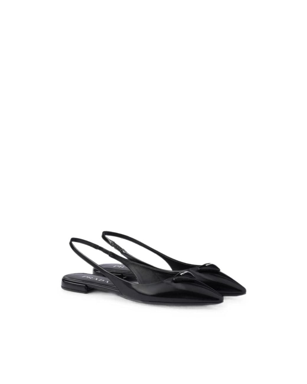 Prada Blue Ballet Flats