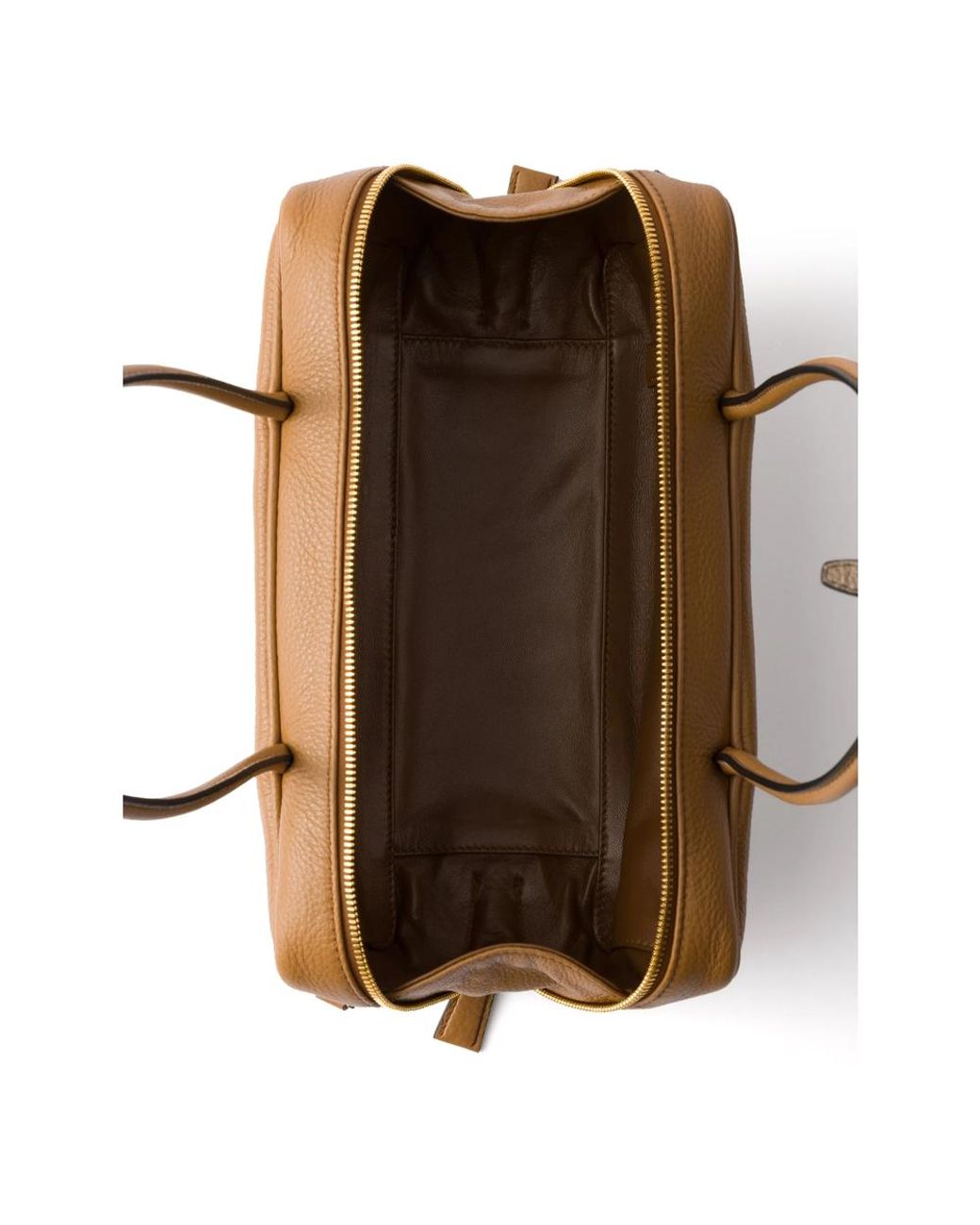 Prada Brown Medium Leather Tote Bag