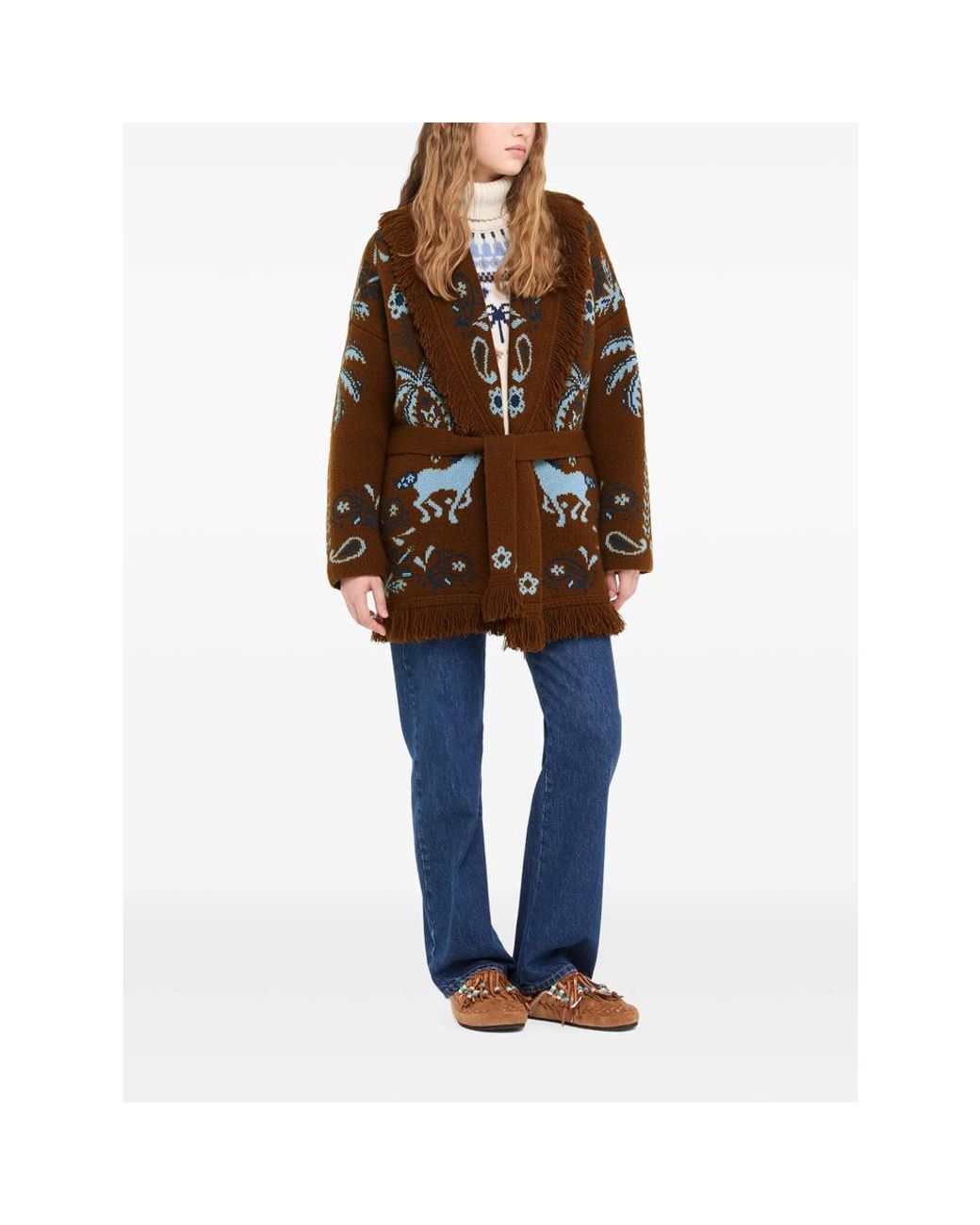 Alanui Brown Cardigans