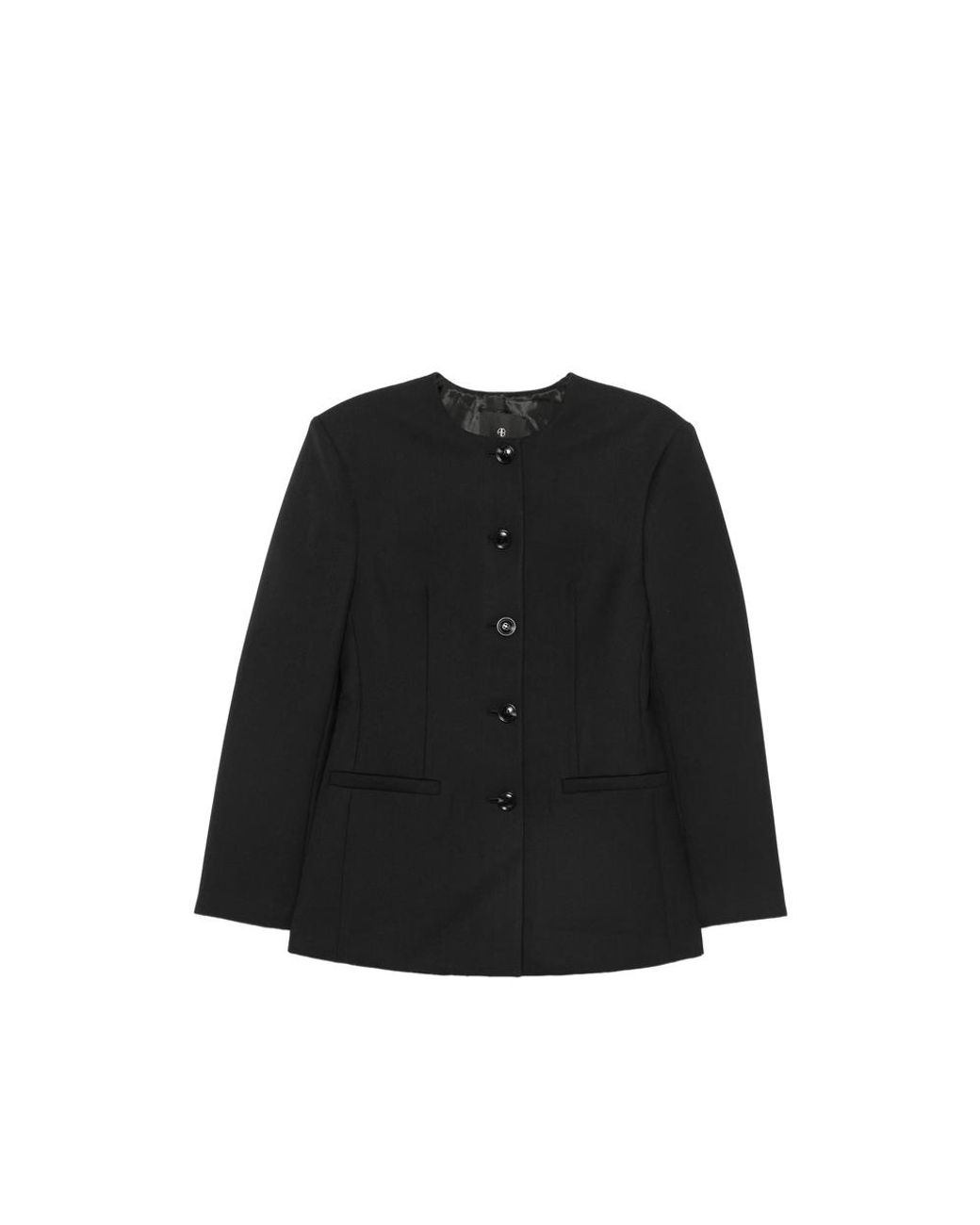 Anine Bing Black Huda Blazer