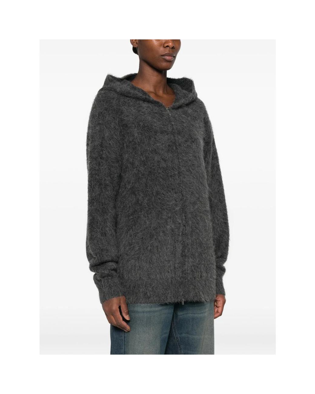 7 For All Mankind Gray Sweatshirt Top