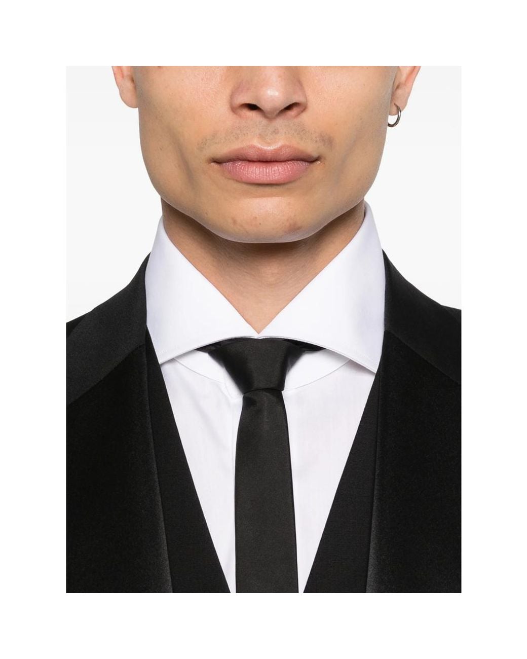 Barba Napoli White Curved-Hem Shirt for men