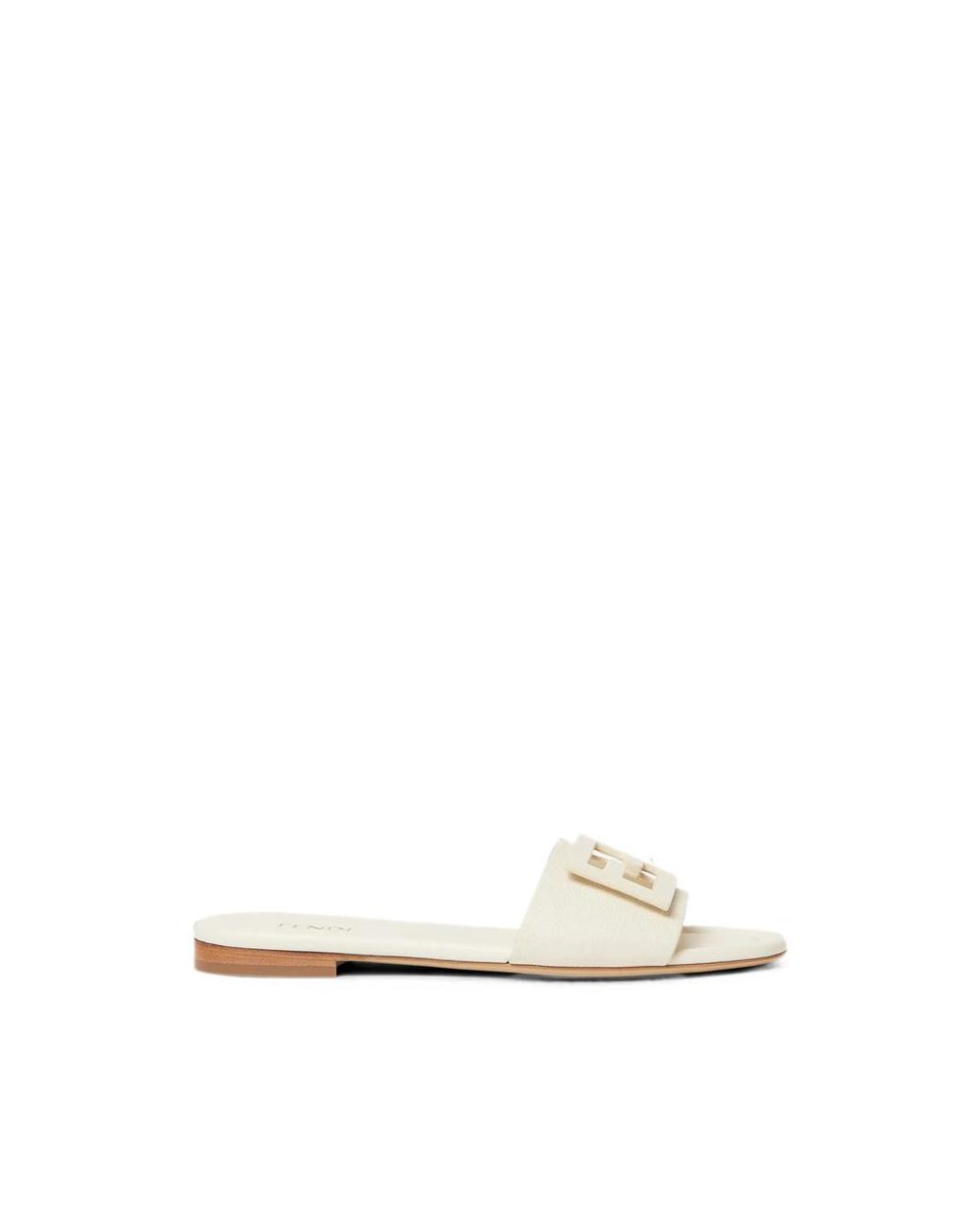 Fendi White Neutrals Shoes