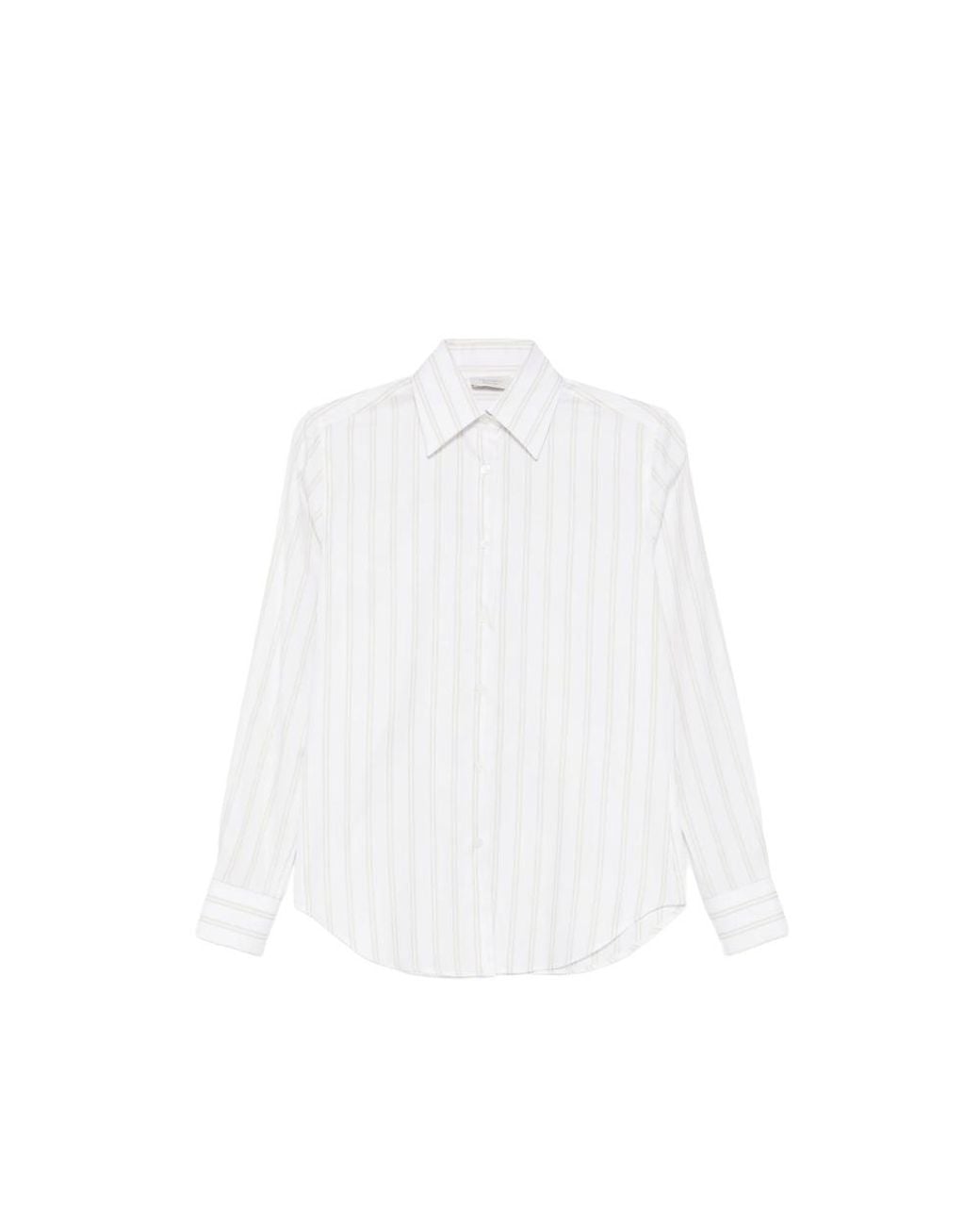 CAMICERIA MAZZARELLI White Striped Shirt
