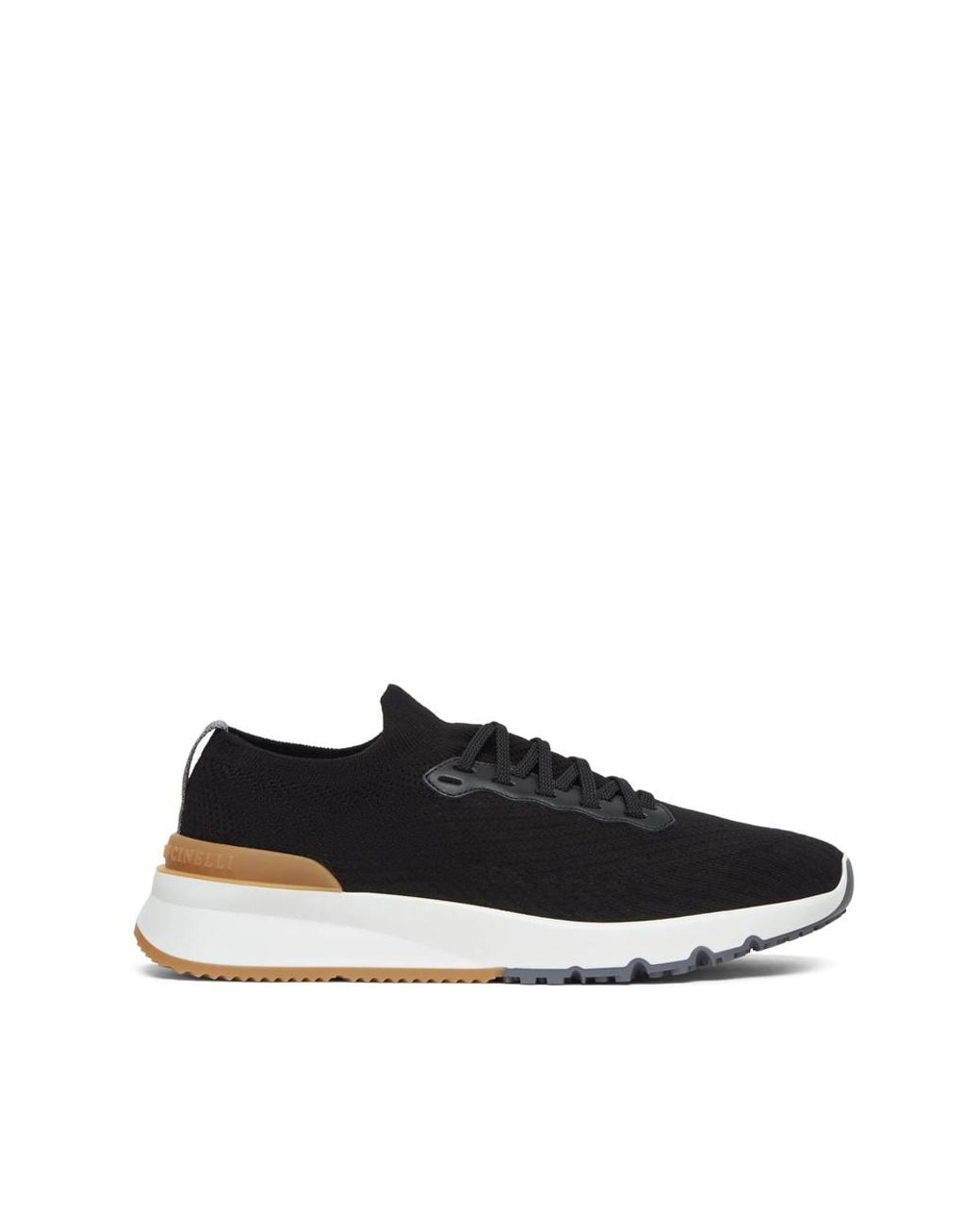 Brunello Cucinelli Blue Lace-Up Sneakers for men