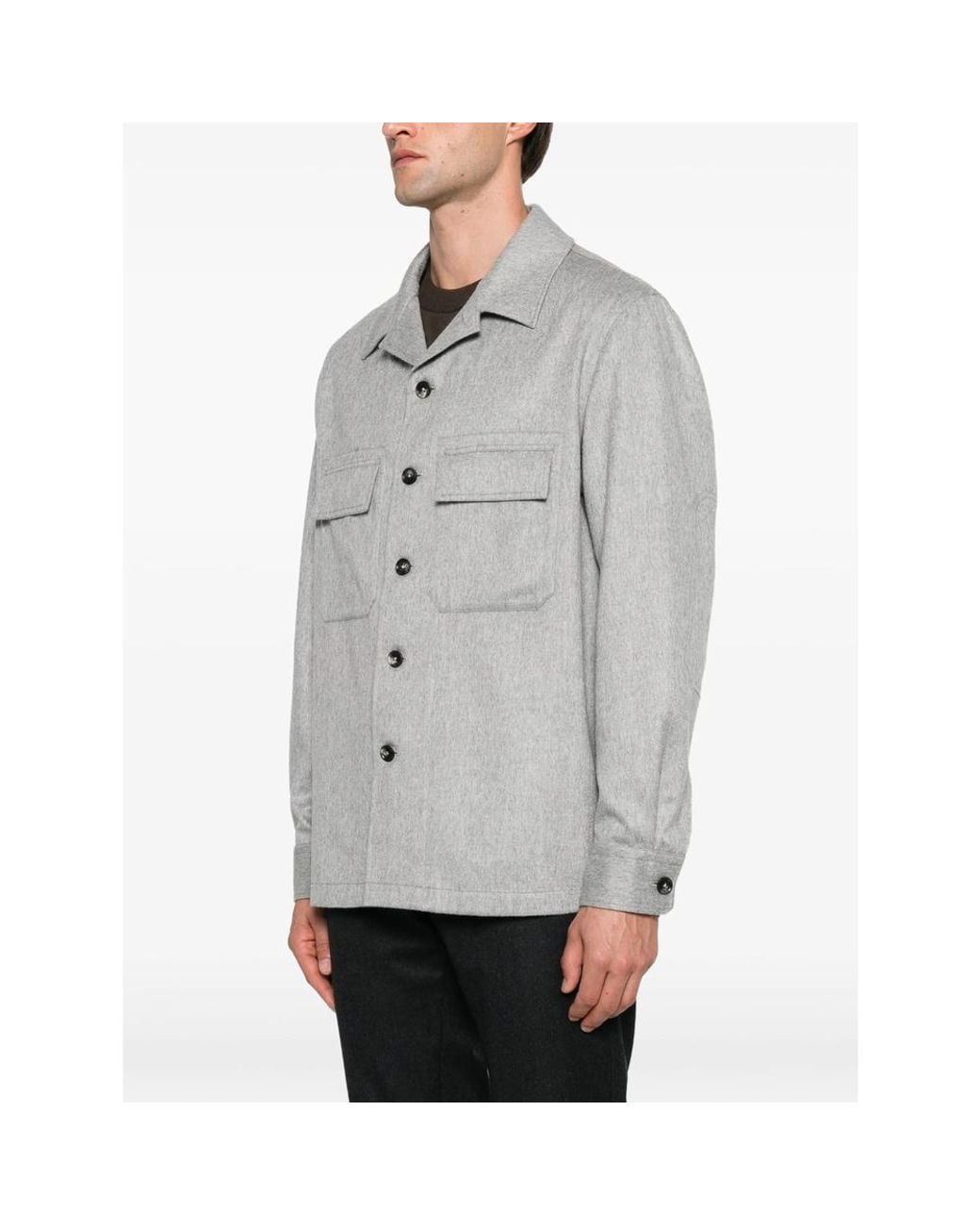 Zegna Gray Jackets for men
