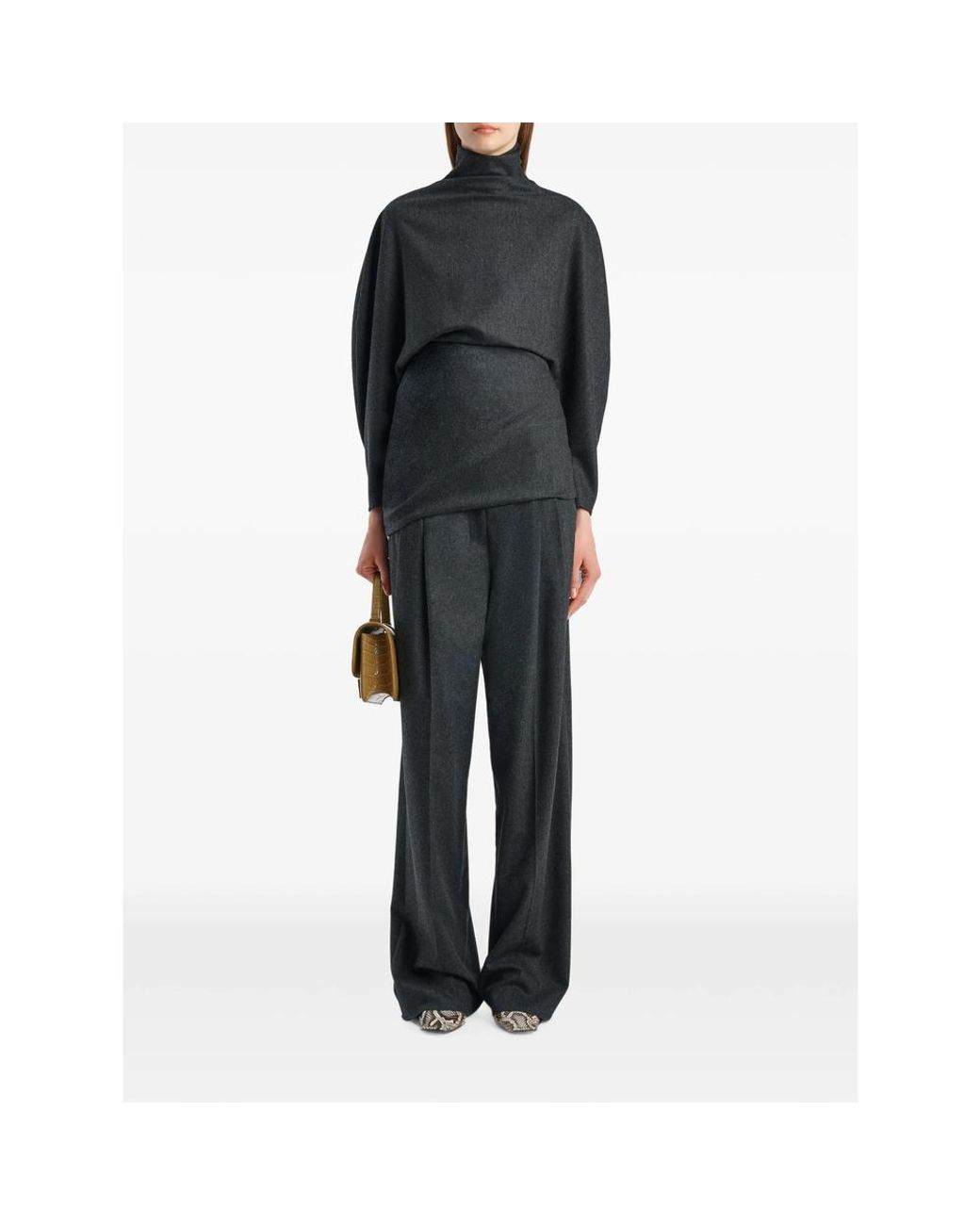 Khaite Black Harlow Top