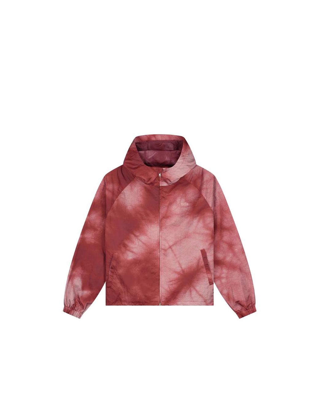 Arte' Red Tie-Dye Jacket for men