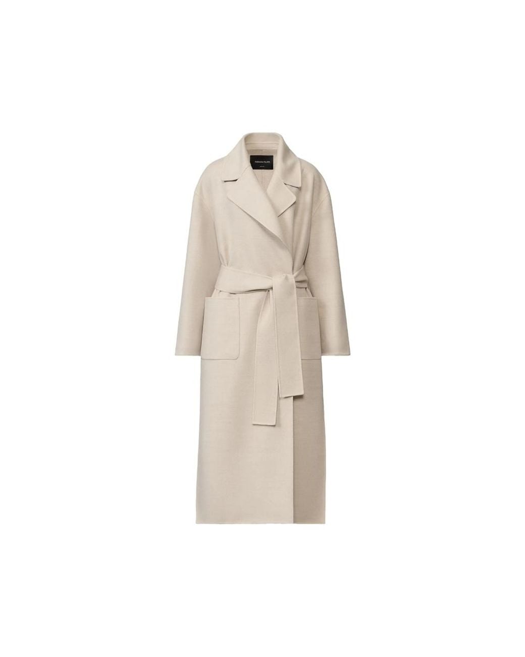 Fabiana Filippi Natural Belted Trench Coat