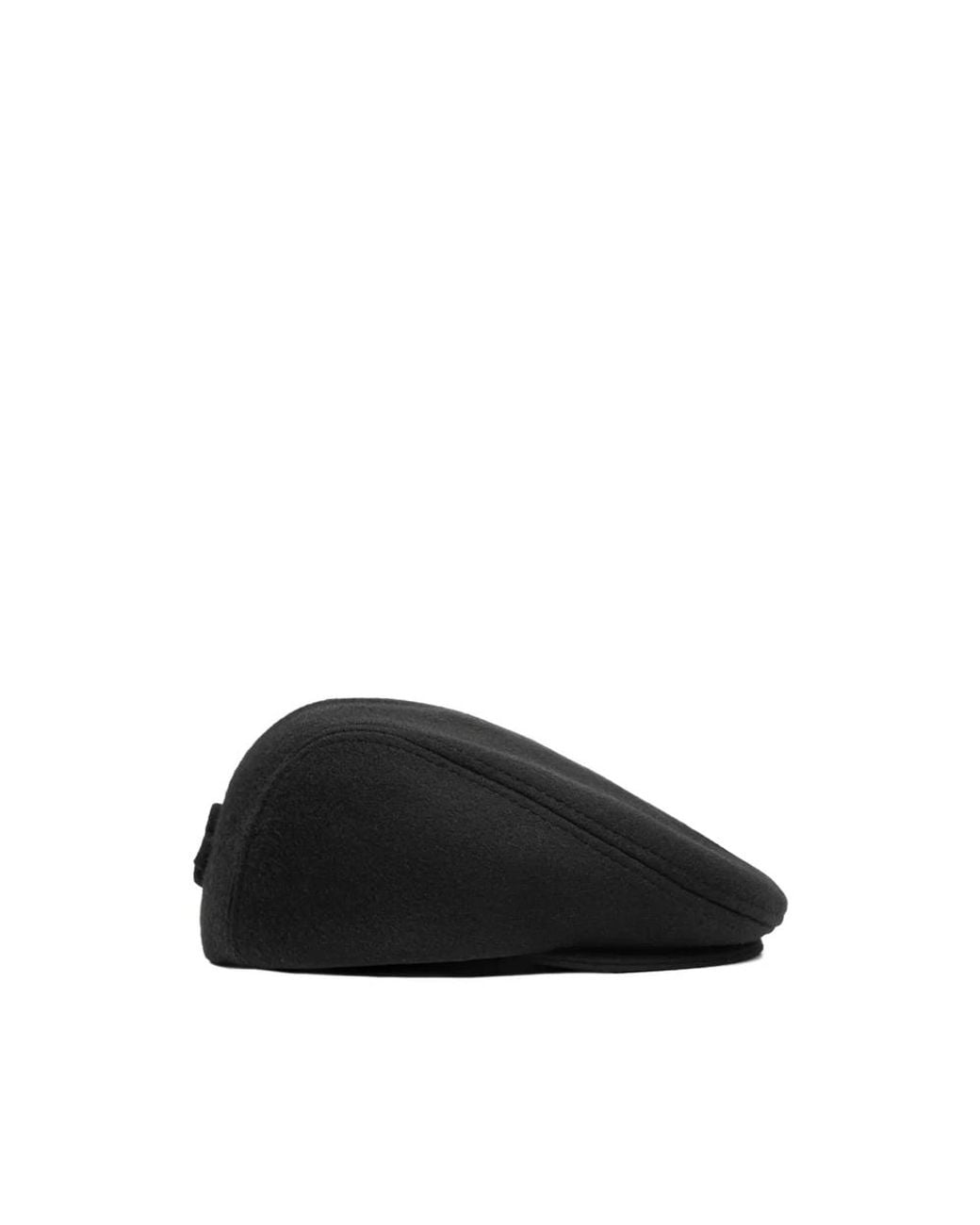 Ruslan Baginskiy Black Monogram-Embellished Ivy Cap
