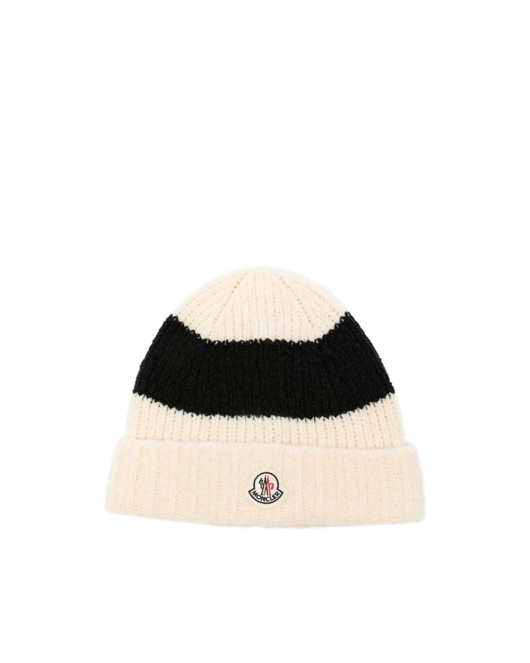 Moncler Black Neutrals Hats for men
