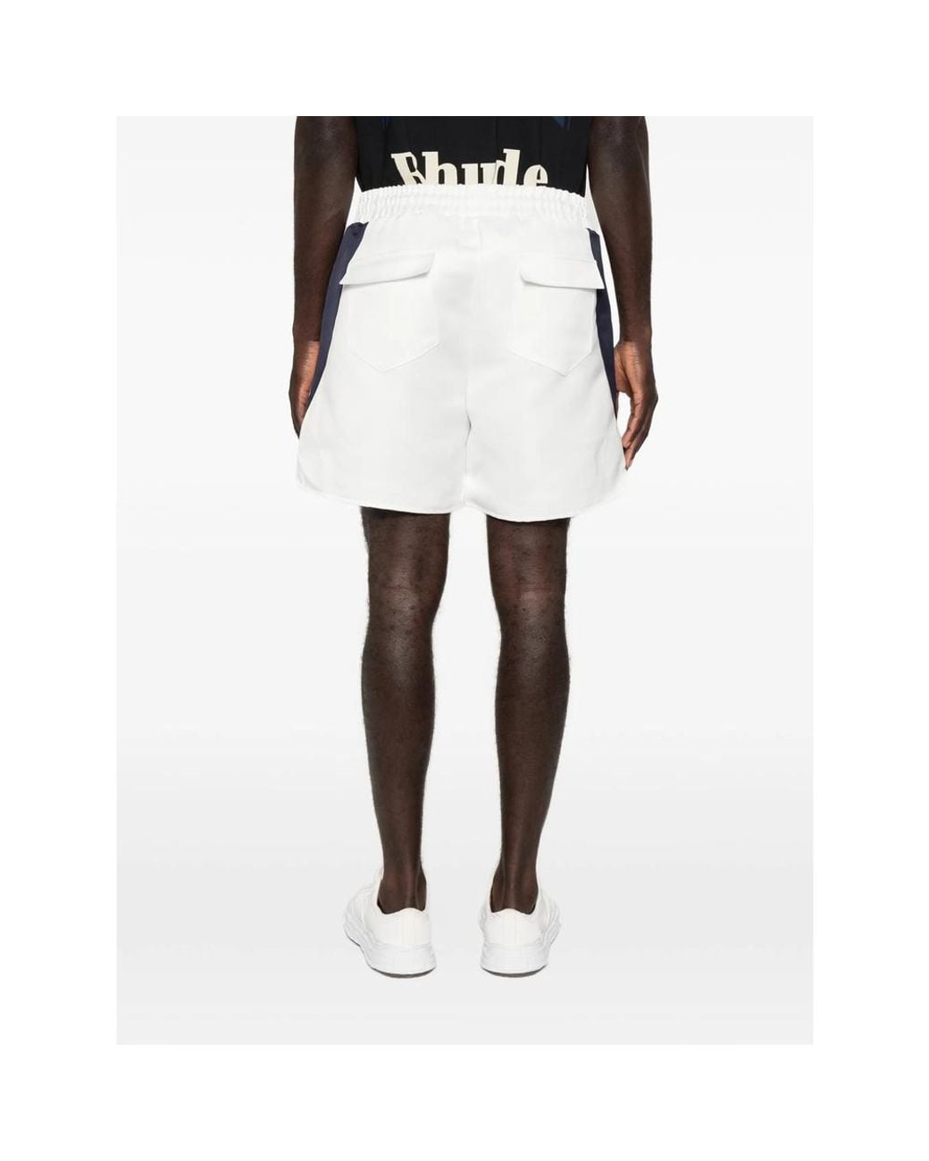 R H U D E © White Shorts for men