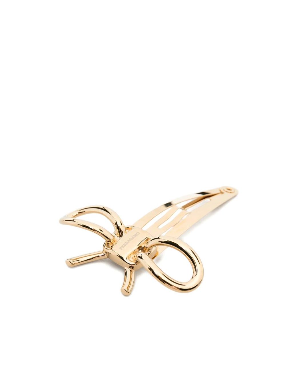 Ferragamo Metallic Hair Accessories