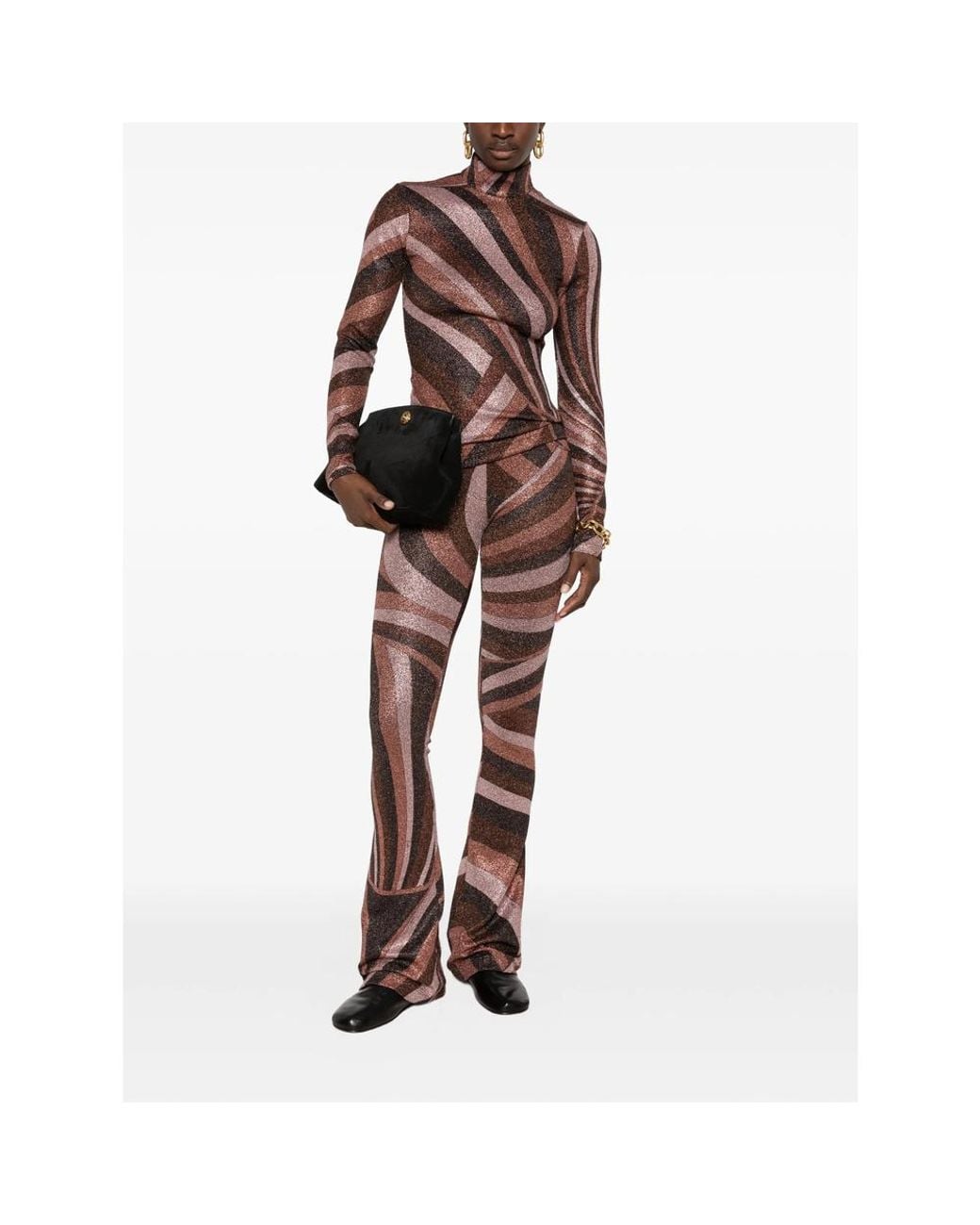 Emilio Pucci Brown Tops