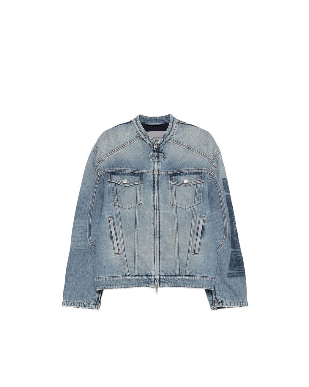Balenciaga Blue Jackets for men