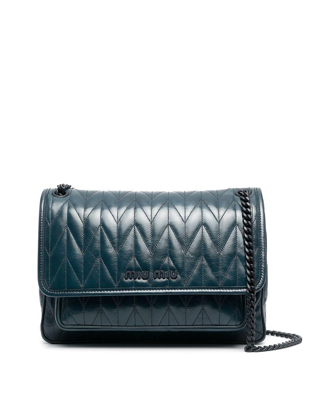 miu miu quilted leather shoulder bag