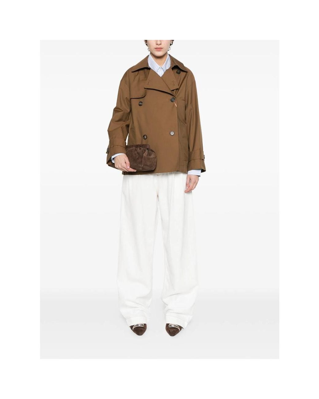 Max Mara Rainwears Brown