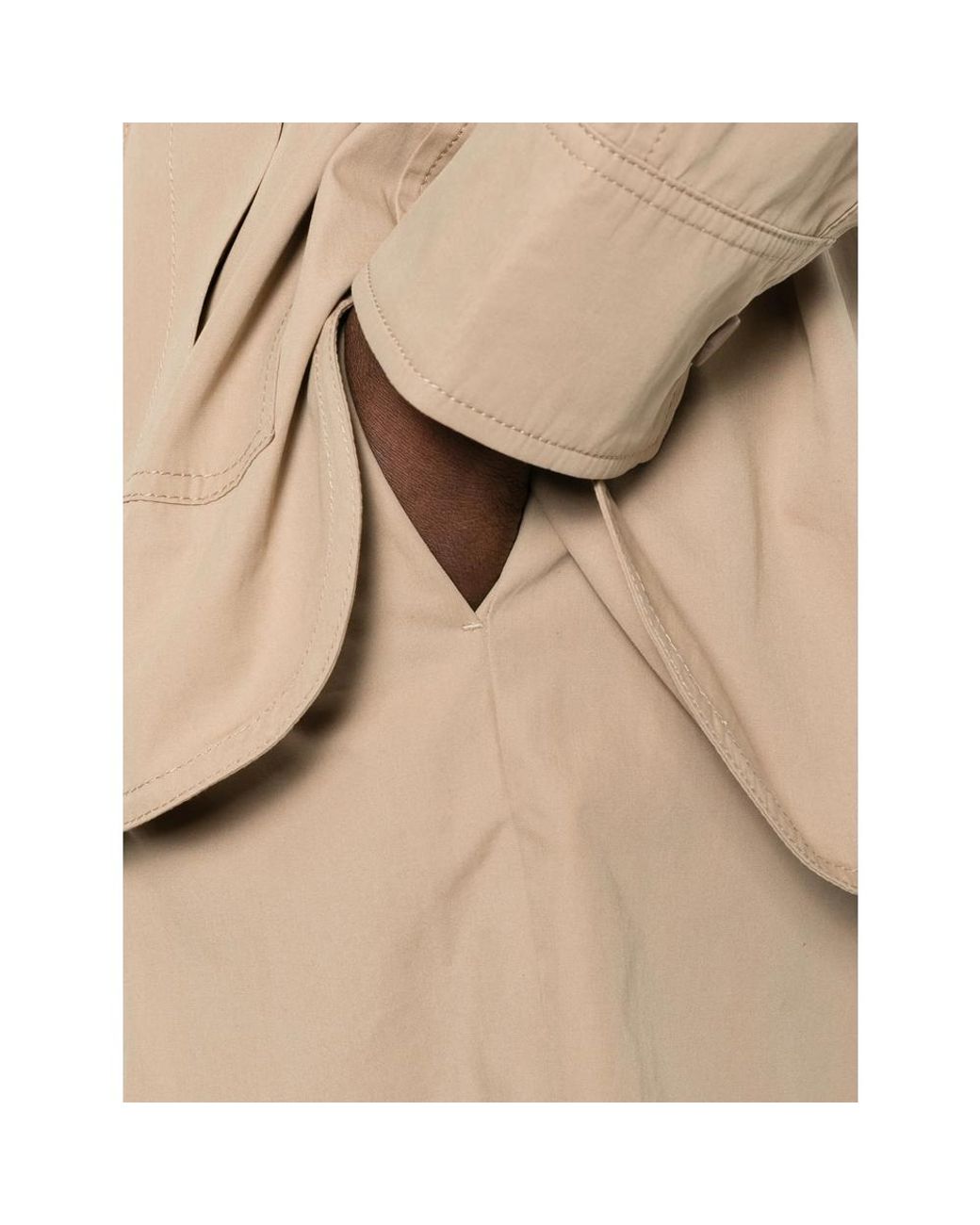 Yves Salomon Natural Shorts Neutral