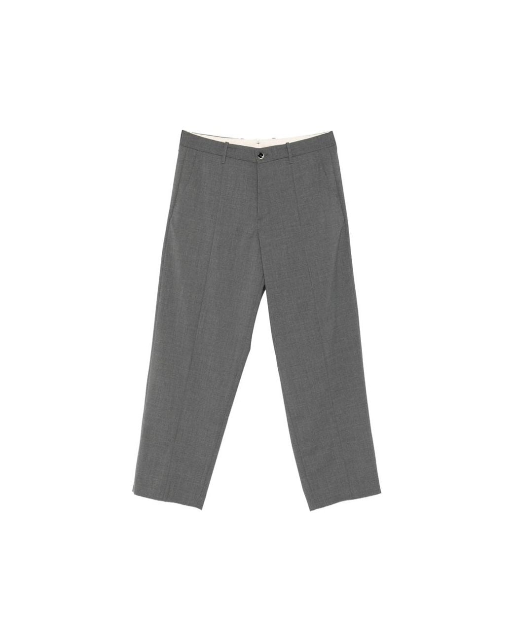 Nine:inthe:morning Gray Meteorite Trousers for men