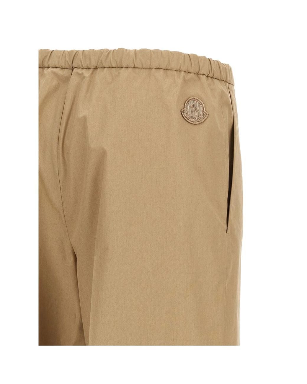 Moncler Natural Neutrals Trousers