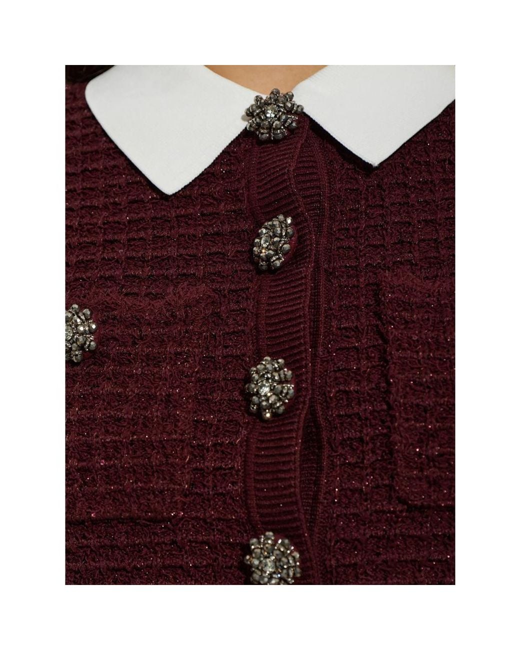 Self-Portrait Collared Dress