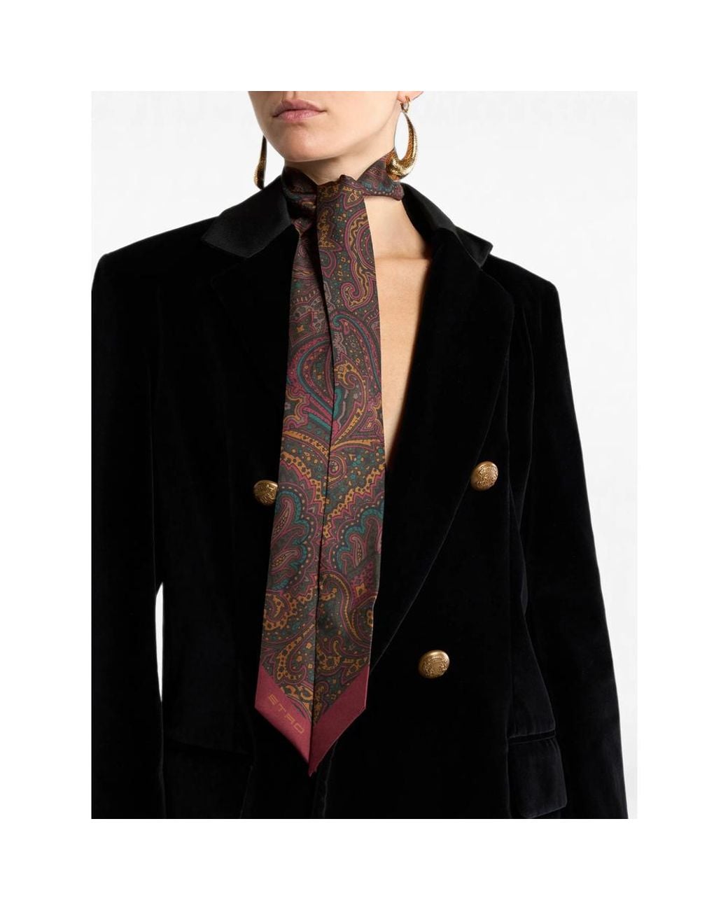 Etro Purple Scarves