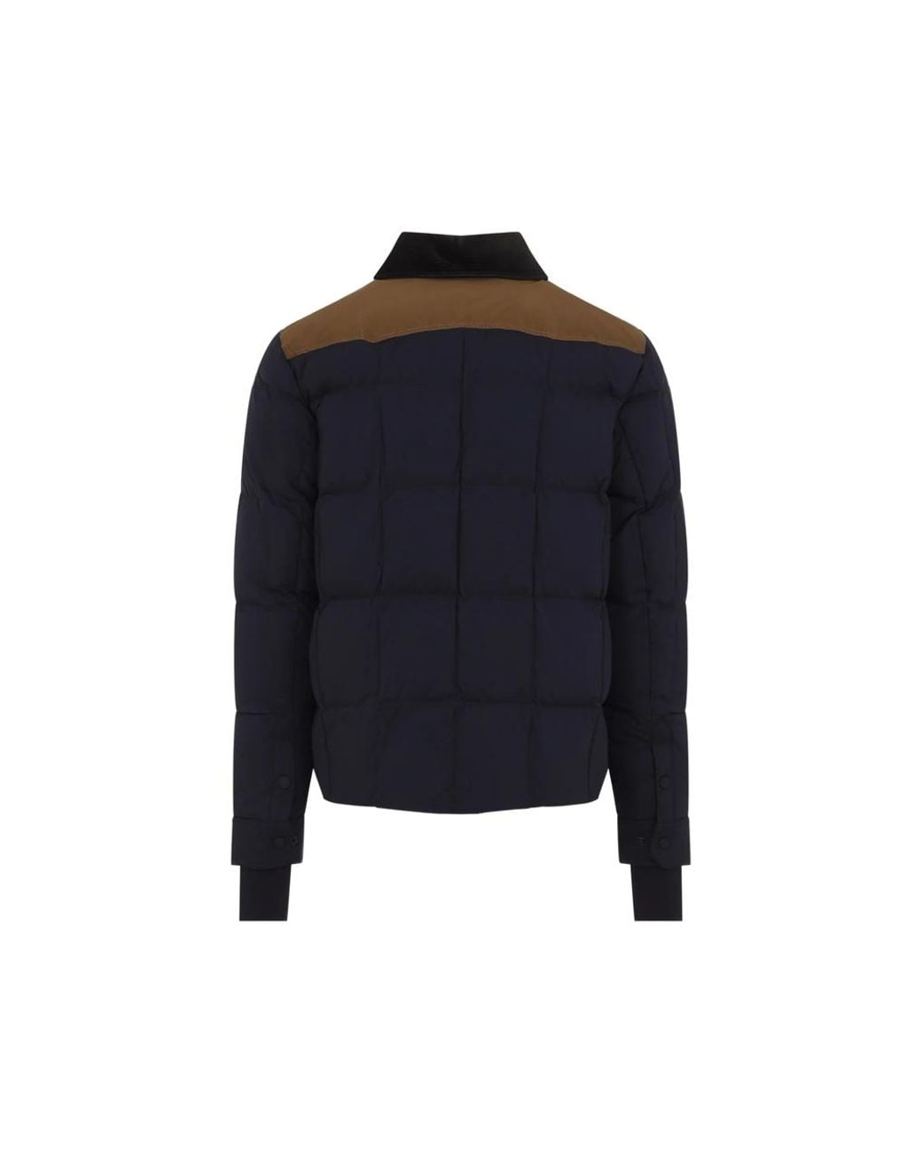 Moncler Blue Geltech Quilted Panelled Down Ski Jacket for men