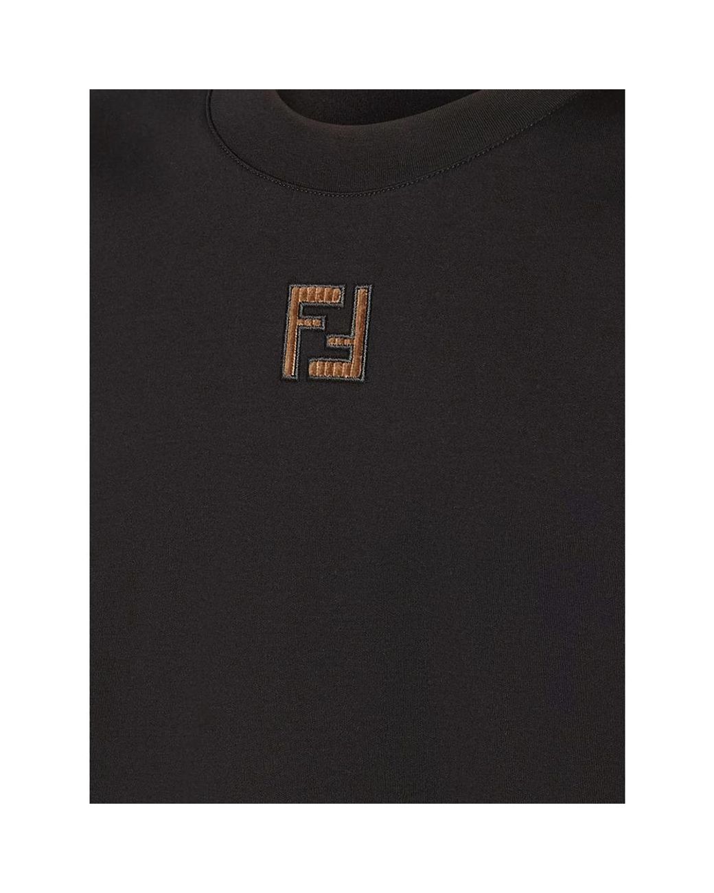 Fendi Black T-Shirts & Vests for men