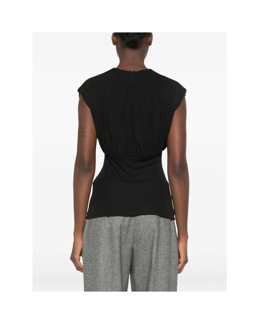 Anine Bing Black Sleeveless Top